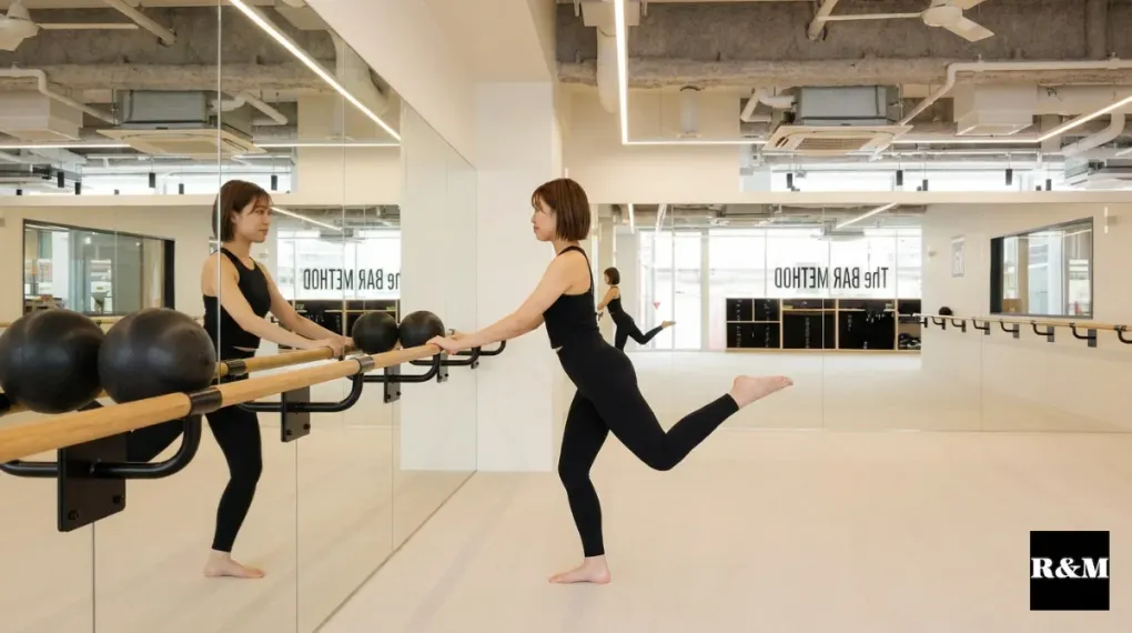 The Bar Methodでしなやかボディへ🩰 自由が丘のバーレッスンをClassPassで実質無料で体験！ - ClassPass無料体験口コミレポ