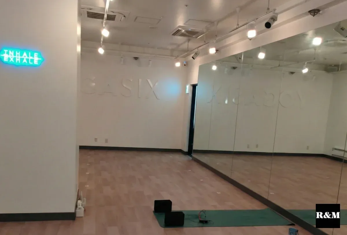 YogaSix Interior